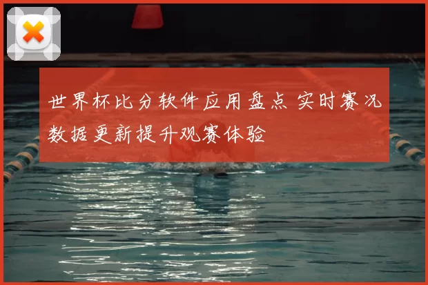 世界杯比分软件应用盘点 实时赛况数据更新提升观赛体验